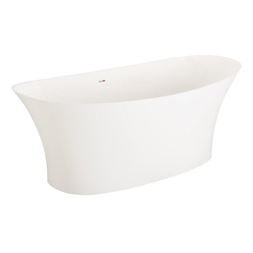 Signature Hardware Giosa 67 x 30 in. Freestanding Bathtub in White