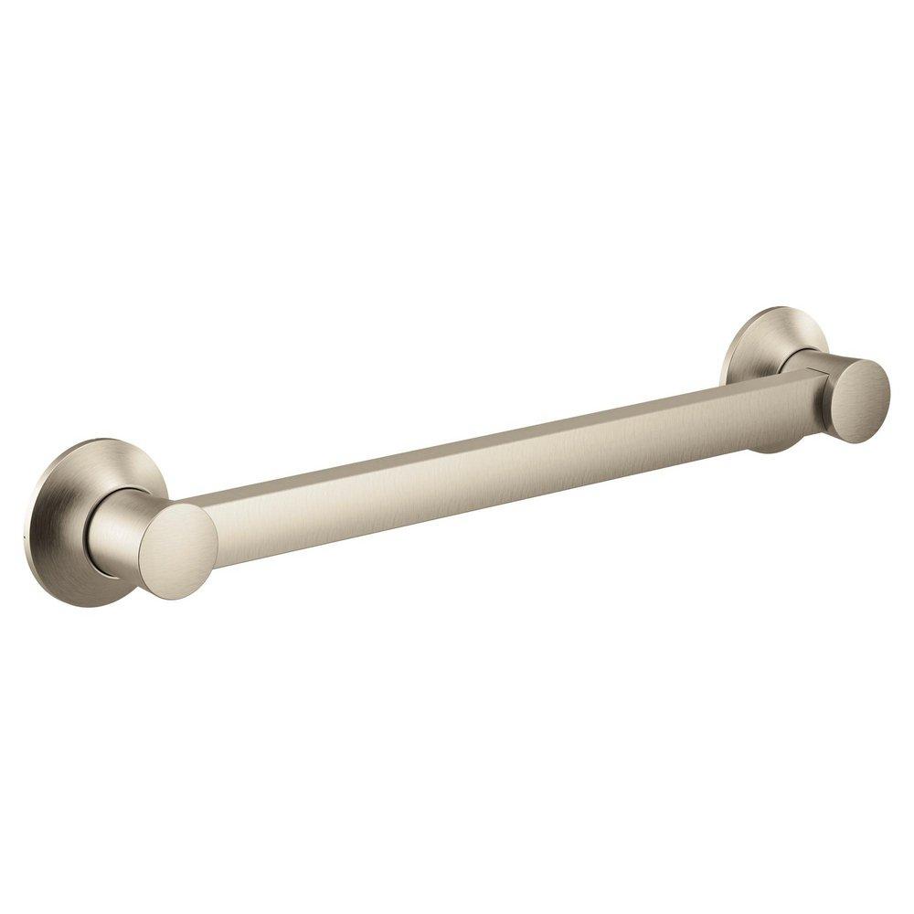 Moen Flara™ 12 in. Grab Bar in Brushed Nickel