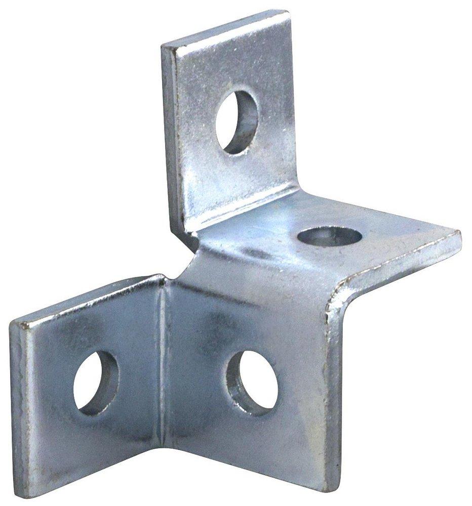 FNW® Figure 7891 Electrogalvanized 4-Hole Double Corner Wing Fitting
