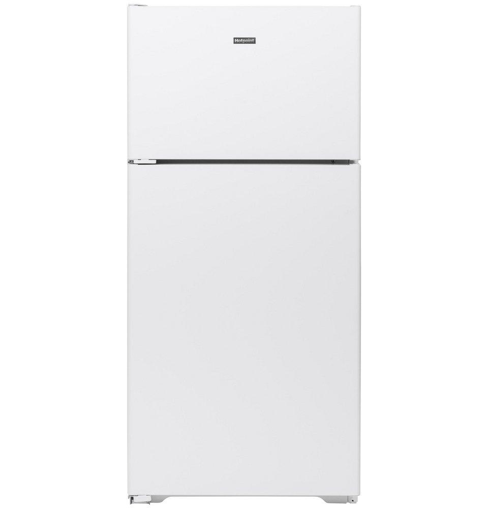 GE Hotpoint Hotpoint 15.6 cu. ft. Top Mount Freezer Refrigerator in White