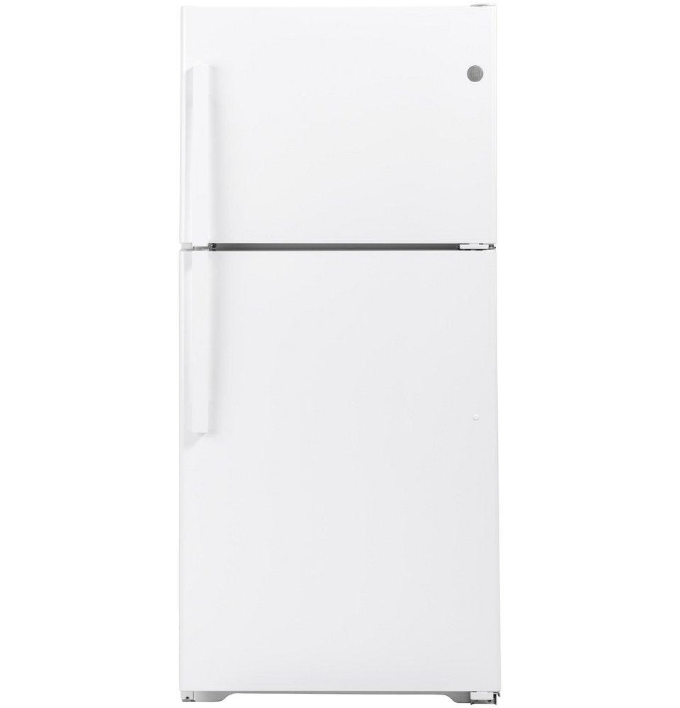 21.9 cu. ft. Top Mount Freezer Refrigerator in White