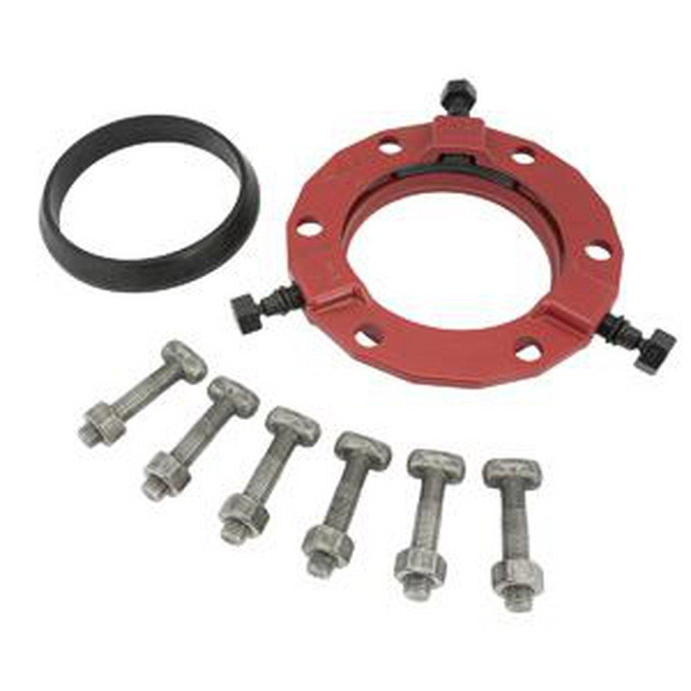 Ford Meter Box Uni-Flange® 8 in. Ductile Iron Joint Restraint with 304 Stainless Steel Hardware