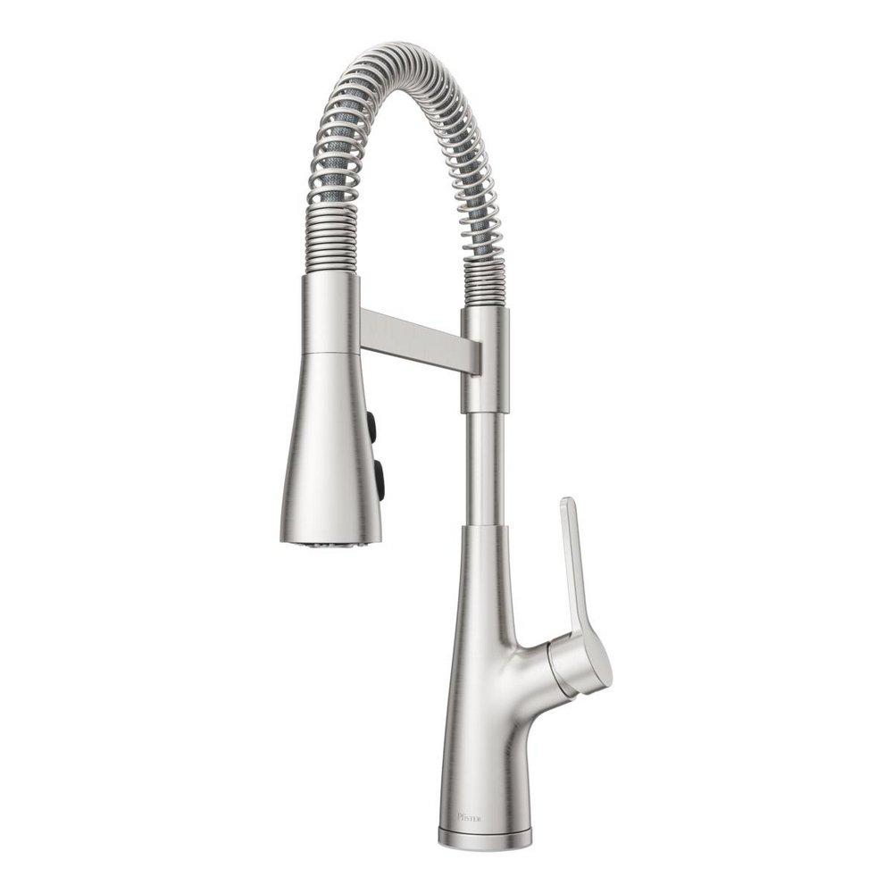 Pfister Neera™ Single Handle Pull Down Kitchen Faucet in Stainless Steel