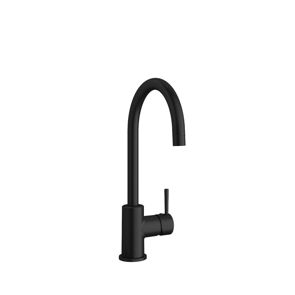PROFLO® Kiger Single Handle Kitchen Faucet in Matte Black