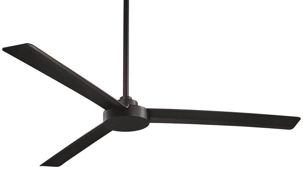 Minka Aire Roto XL 62 in. 3-Blade Outdoor Ceiling Fan in Coal