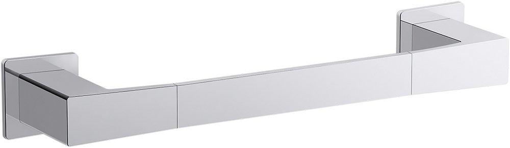 KOHLER Honesty® 14-1/8 in. Towel Bar in Polished Chrome
