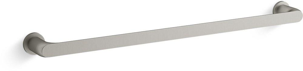 KOHLER Avid™ 24 in. Towel Bar in Vibrant® Brushed Nickel