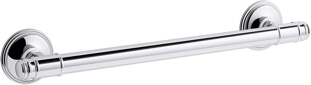 KOHLER Eclectic 18 in. Grab Bar in Polished Chrome