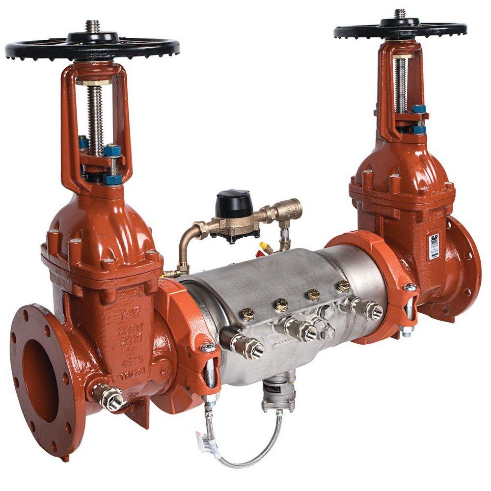 Ames Fire & Waterworks Deringer 50X/50GX 6 in. Stainless Steel Flanged Backflow Preventer