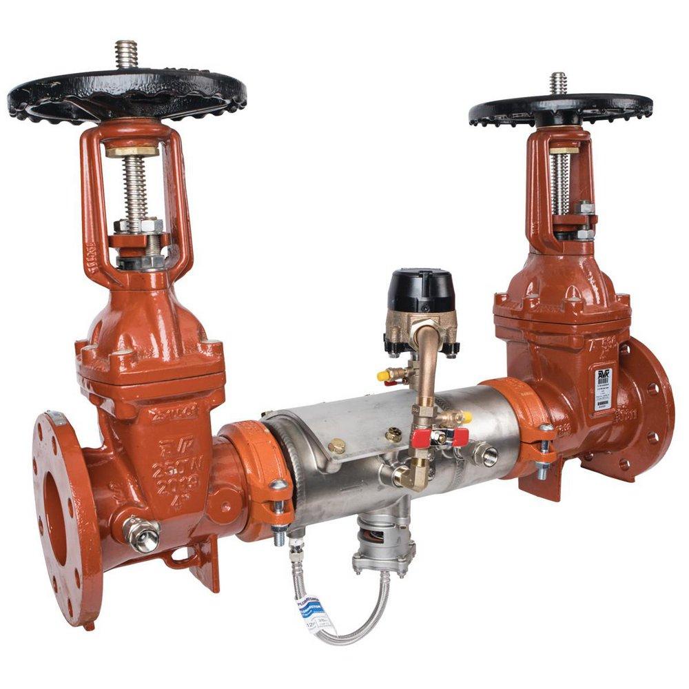 Ames Fire & Waterworks Deringer 50/50G 4 in. Stainless Steel Flanged Backflow Preventer