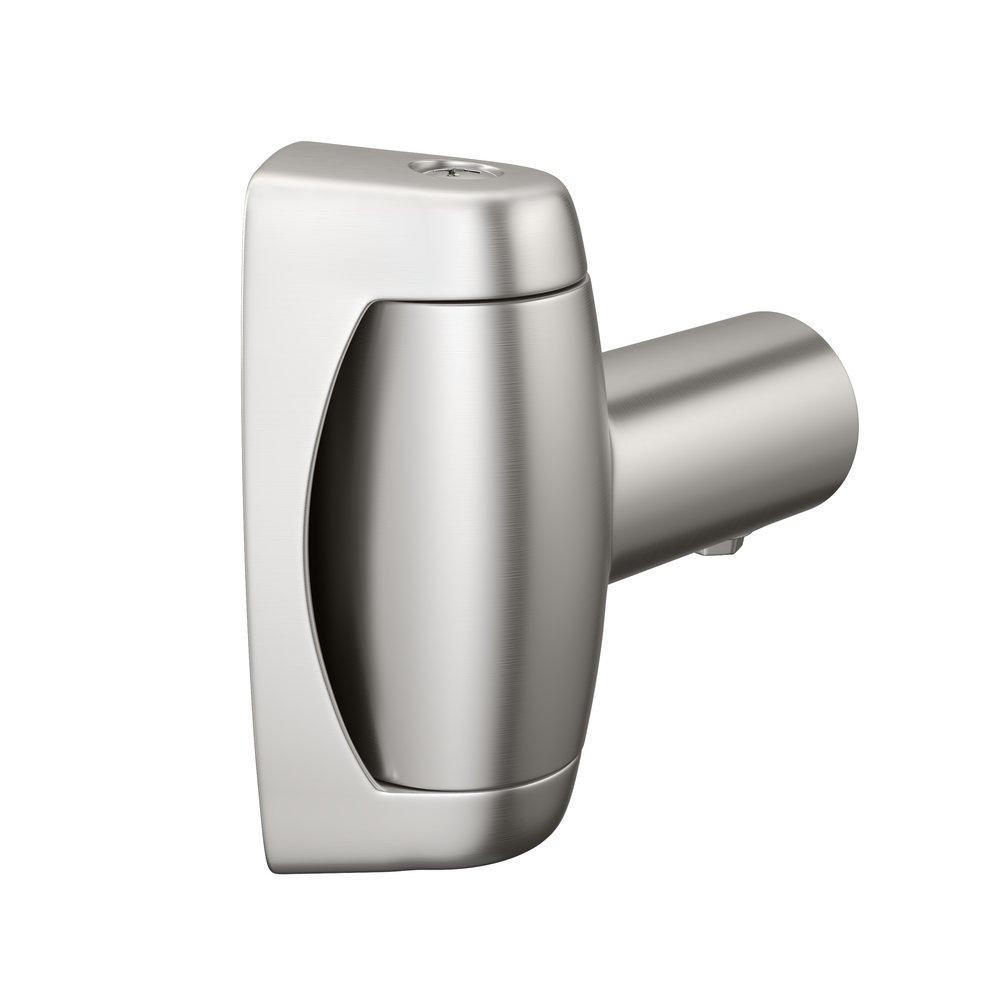 Wall Mount Curved Flange Kit in Brushed Nickel