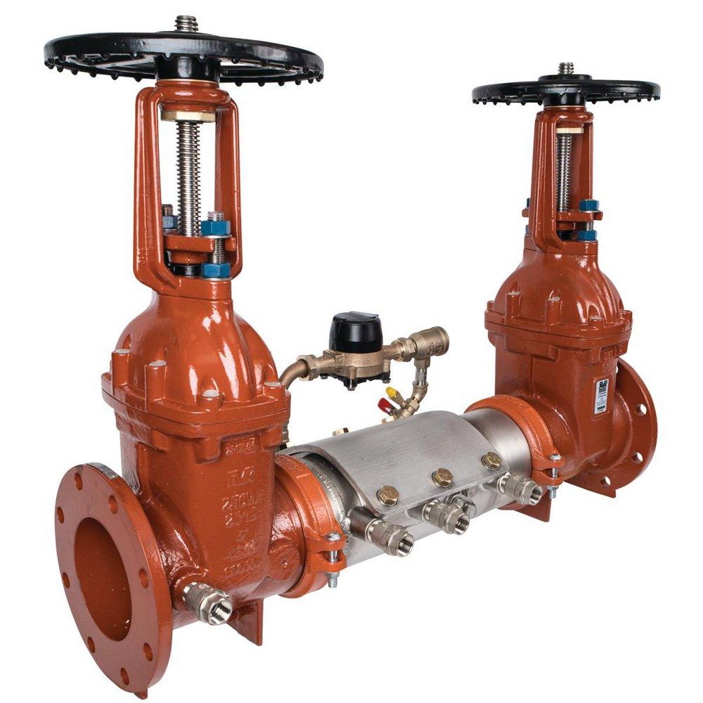 Ames Fire & Waterworks Deringer 30/30G 6 in. 304 Stainless Steel Flanged OS&Y Body Sprinkler Valve