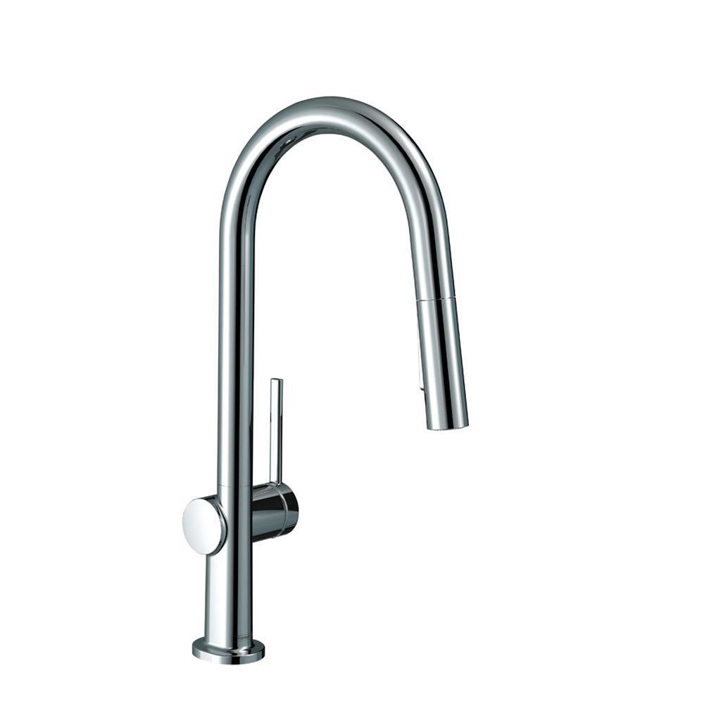 AXOR Talis N Single Handle Pull Down Kitchen Faucet in Chrome