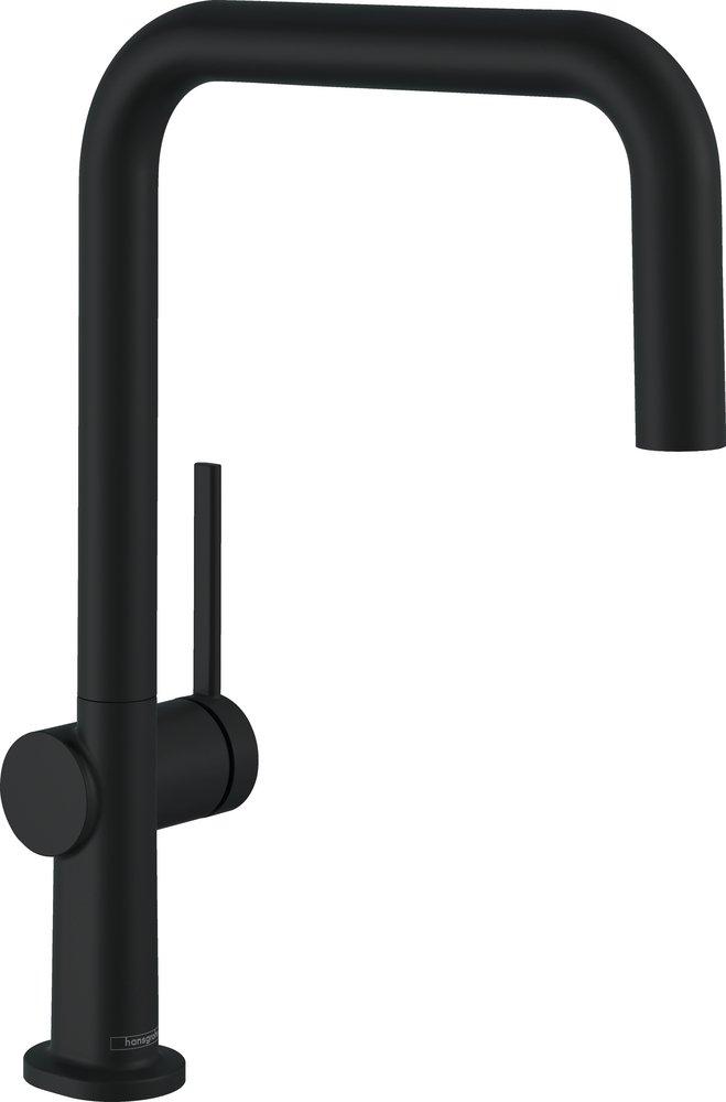 Hansgrohe Talis N Single Handle Kitchen Faucet in Matte Black