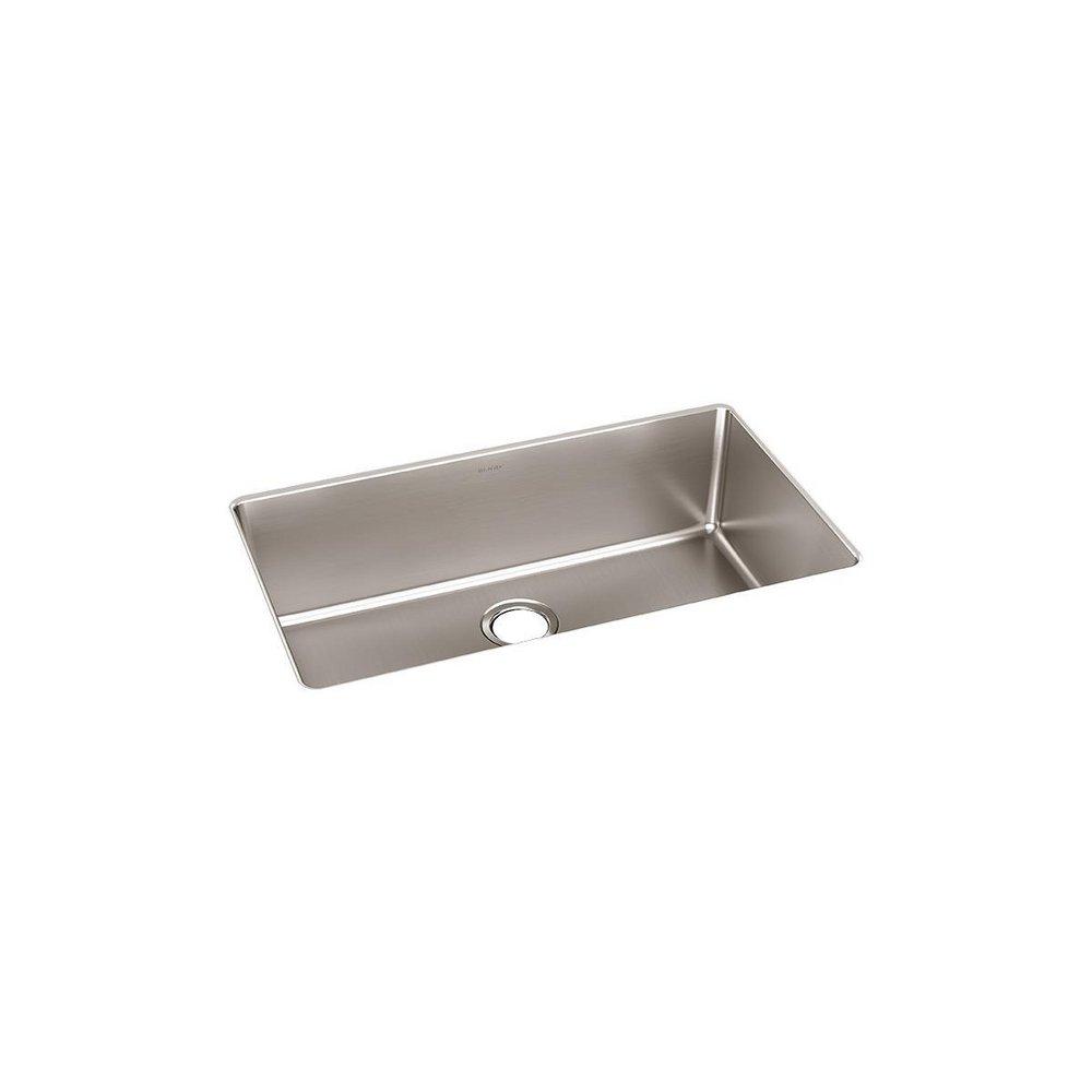 Elkay Lustertone Iconix™ 32-1/2 x 19-1/2 in. Stainless Steel Single Bowl Undermount Kitchen Sink in Luminous Satin