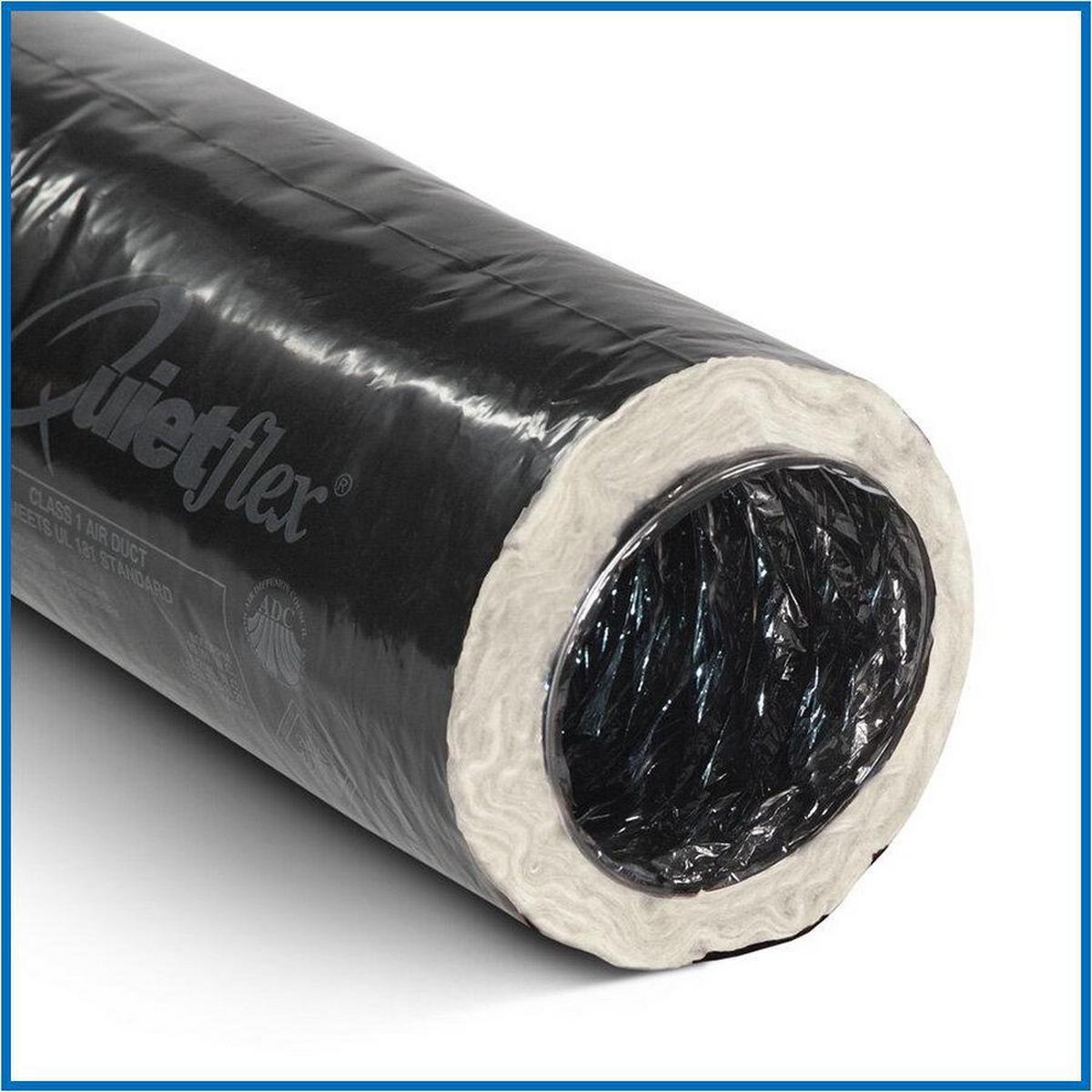 14 in. x 25 ft. Black R4.2 Flexible Air Duct