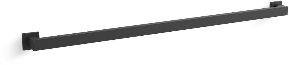 KOHLER Square 36 in. Grab Bar in Matte Black