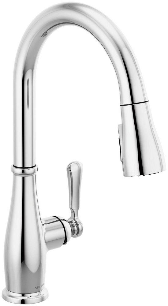 Peerless® Elmhurst™ Single Handle Pull Down Kitchen Faucet in Chrome