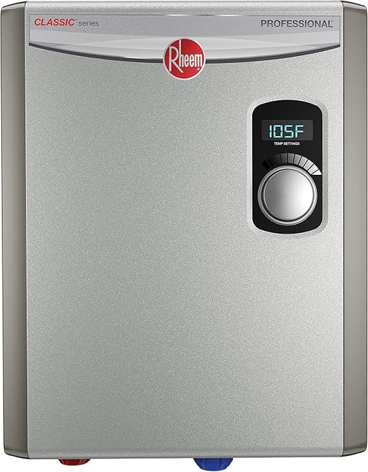 Rheem RTEX-18 Tankless Electric Water Heater (18kW, 240V)