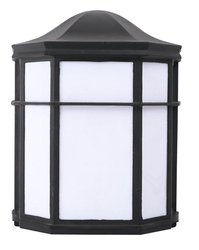 LED Outdoor Wall Sconce in Black