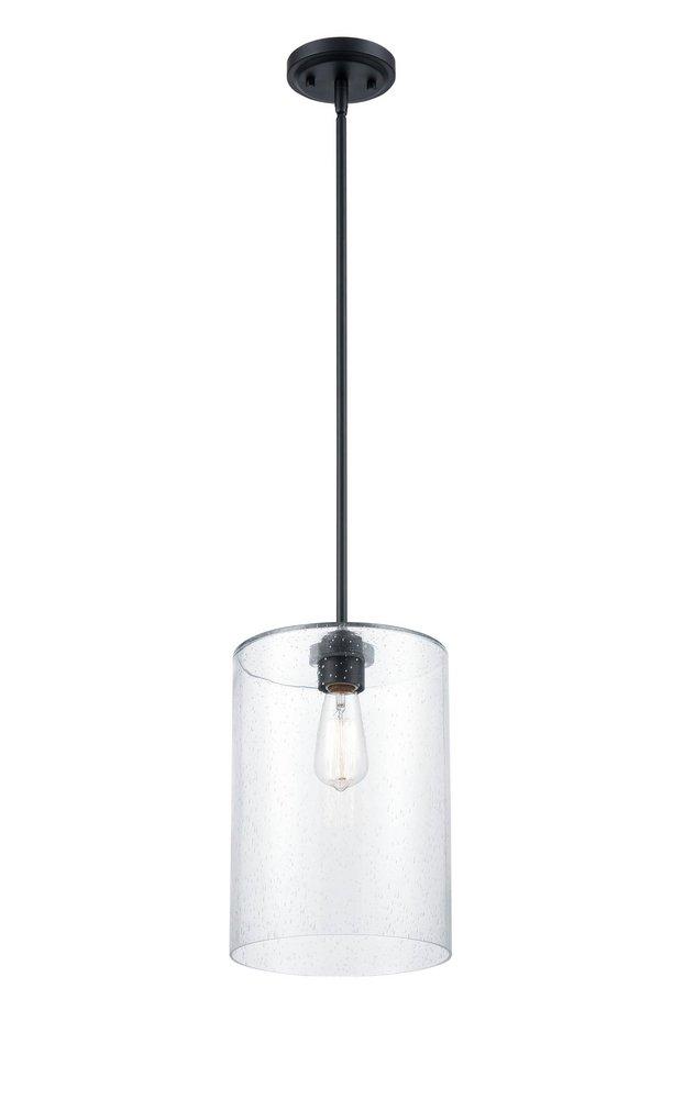 Millennium Lighting Moven 1-Light Mini-Pendant Light in Matte Black