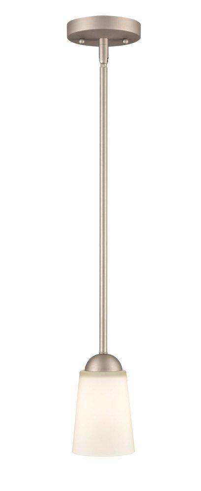 Millennium Lighting Ivey Lake 1-Light Pendant Light in Satin Nickel