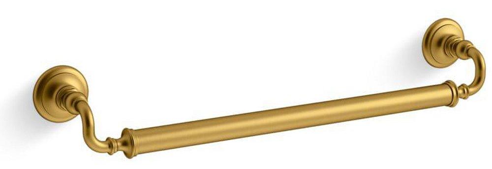 KOHLER Artifacts™ 24 in. Grab Bar in Vibrant® Brushed Moderne Brass