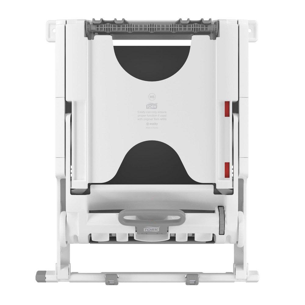 Tork PeakServe Small Recessed Cabinet Towel Adapter, White, H5 System