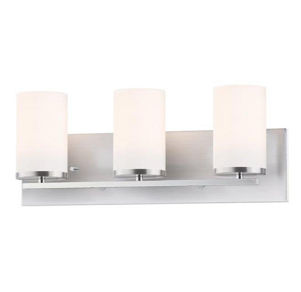 Maxim Lighting® Lateral 180W 3-Light Medium E-26 Vanity Fixture in Satin Nickel