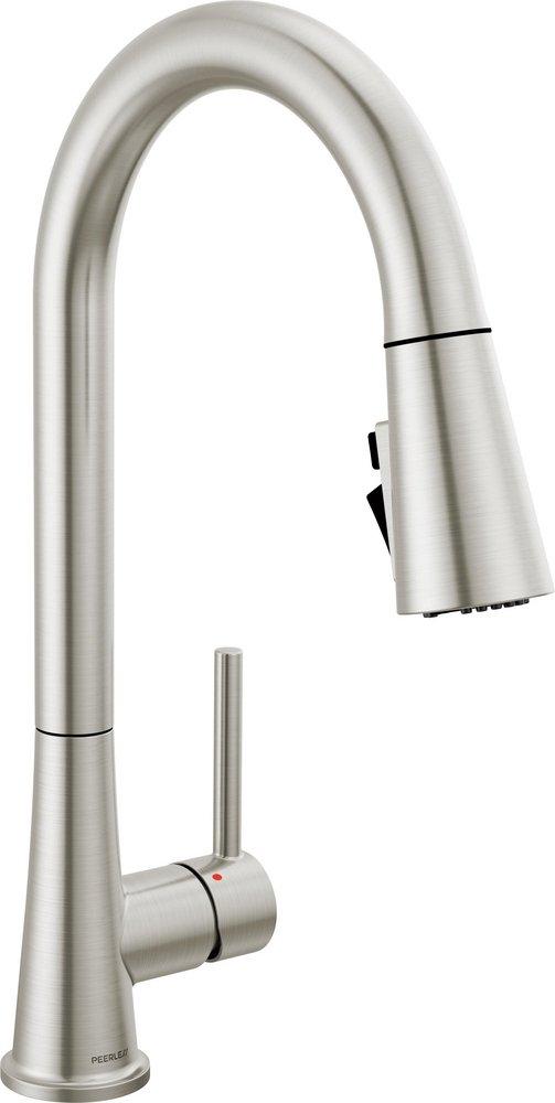 Peerless® Precept™ Single Handle Pull Down Kitchen Faucet in Stainless