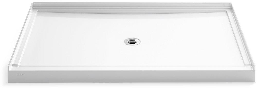 Sterling Guard+® 60 in. x 42 in. Shower Base with Center Drain in White
