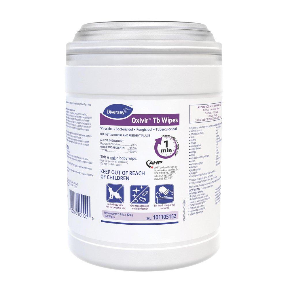 Diversey Oxivir® TB 160 ct. Disinfectant Wipes (Case of 4)