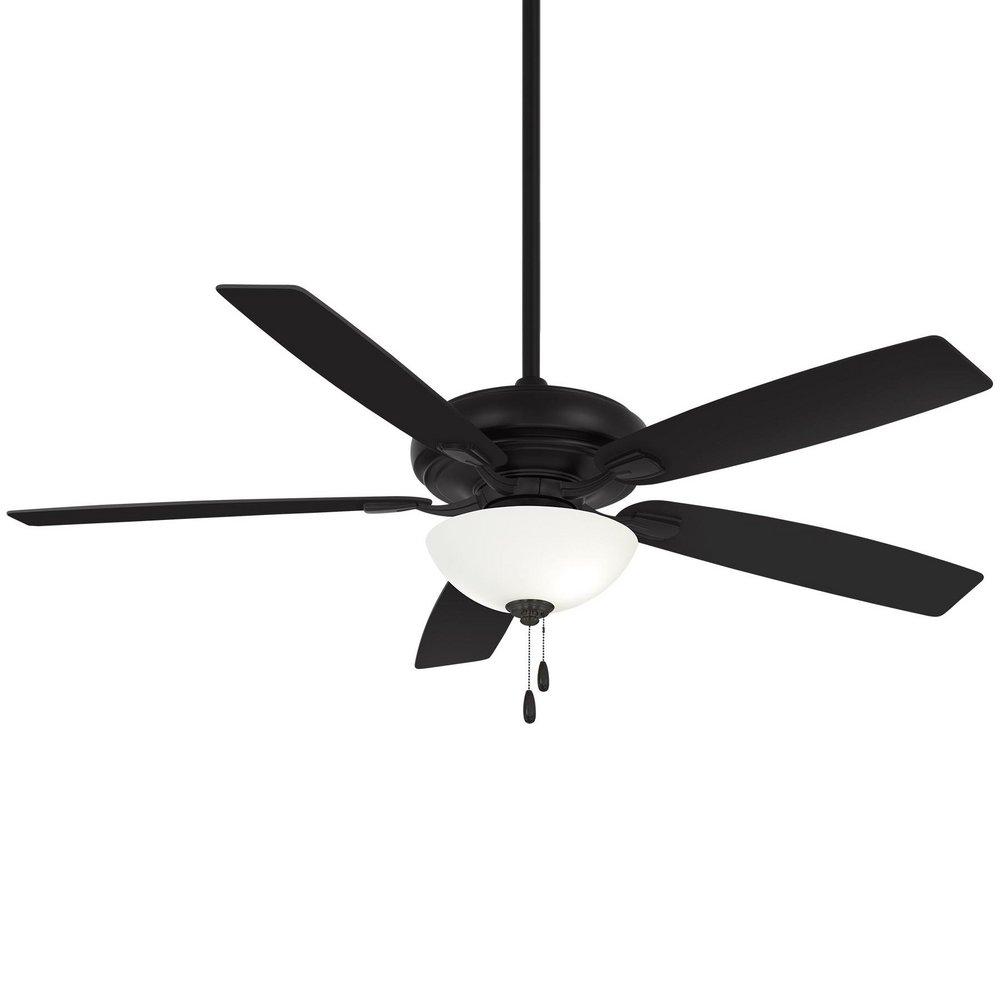 Minka Aire Watt II 60 in. 5-Blade Indoor/Outdoor Ceiling Fan in Coal
