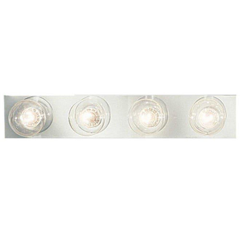 Progress Lighting Broadway 60W 4-Light Bath Strip Lighting Polished Chrome