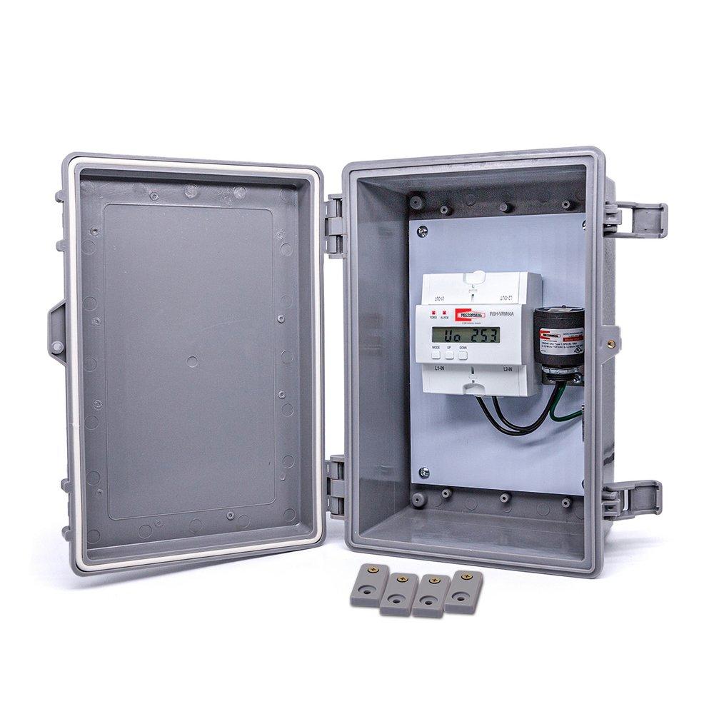 50kA 120/240V Surge Protector & Voltage Range Monitor