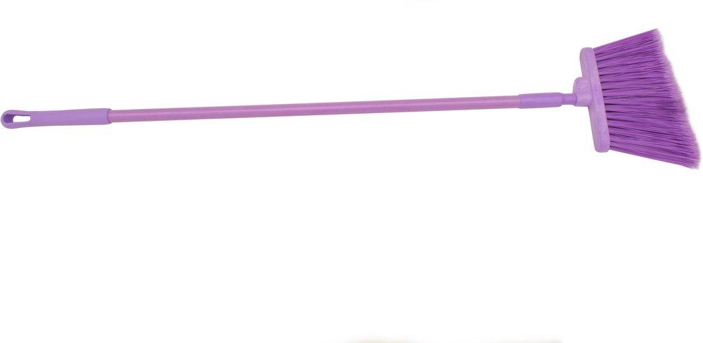 DUO-SWEEP FLGD BRSTL ANGLE BRM W/HNDL 56 - PURPLE