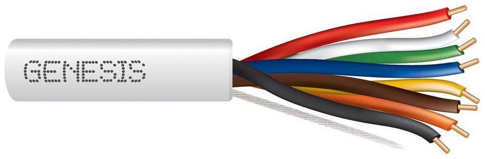 250 ft 18 ga 8-Conductor Solid Thermostat Wire in Natural