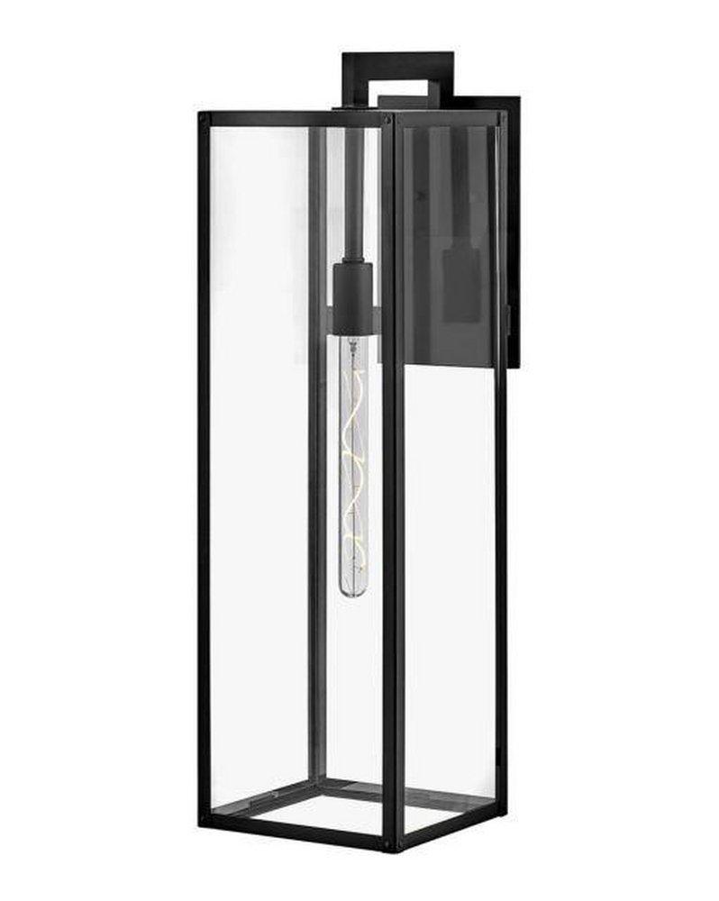 Hinkley Max 6W 1-Light 31 in. Outdoor Wall Sconce in Black