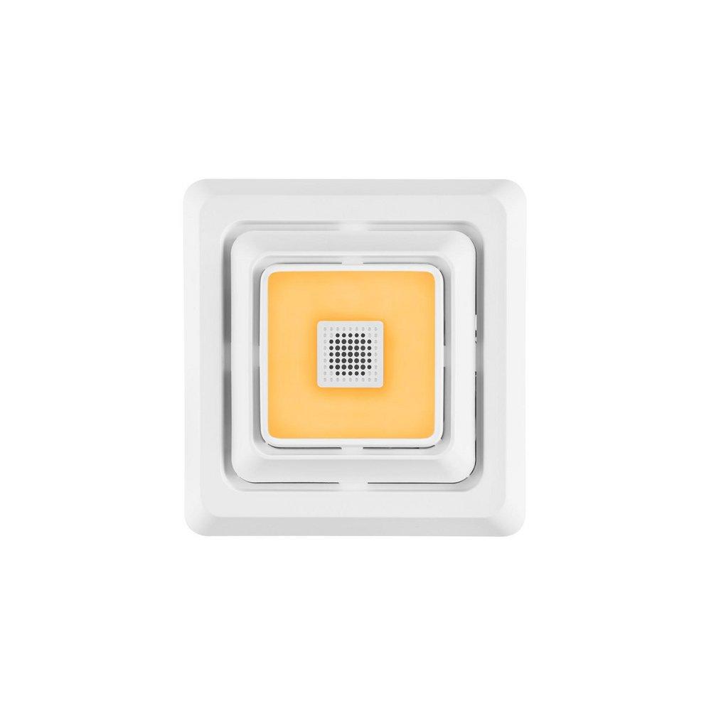 LED Light Upgrade Cover with Bluetooth Speaker for Economy Bathroom Ventilation Fans