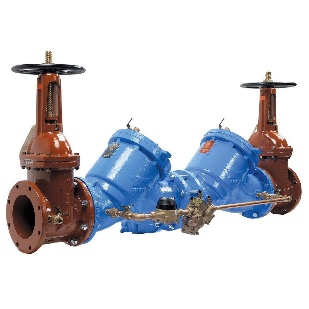 Watts Series 909RPDA 10 in. Cast Iron Mechanical Joint Backflow Preventer