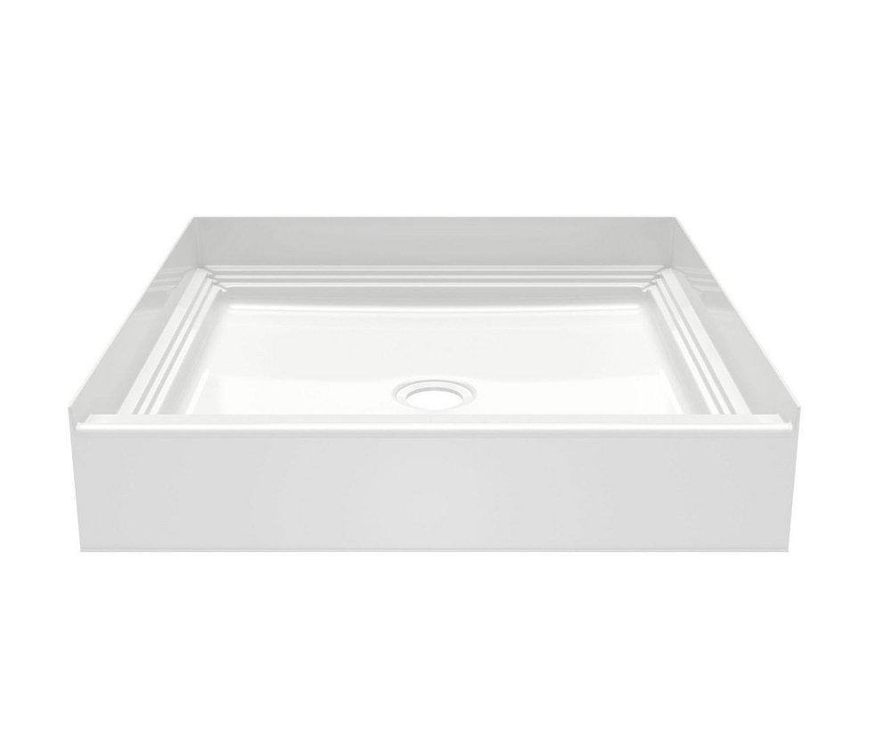 Swan Veritek® 36 in. x 36 in. Shower Base with Center Drain in White