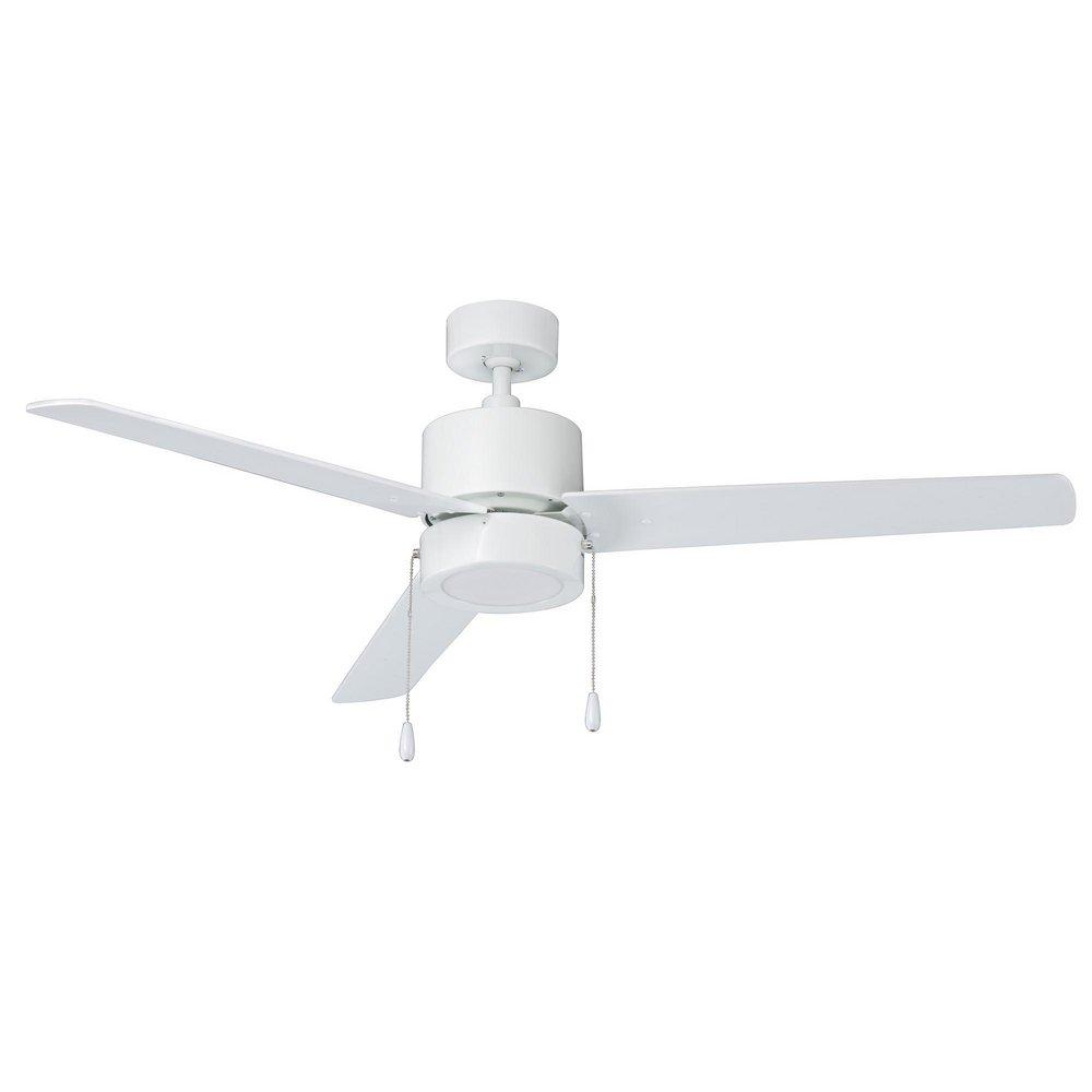 RP Lighting Aldea II 52 in. 3-Blade Indoor Ceiling Fan in White