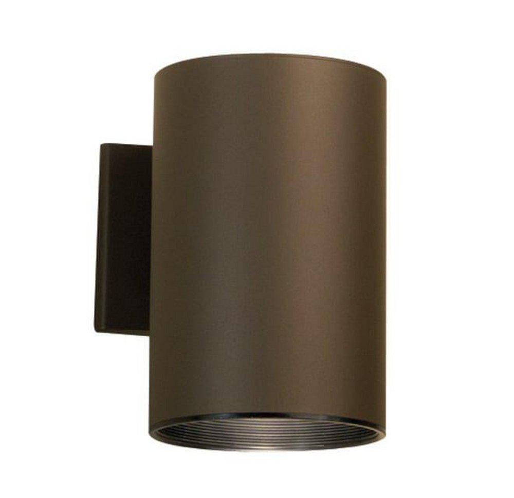 120W 1-Light Outdoor Wall Lantern in Architectural Bronze