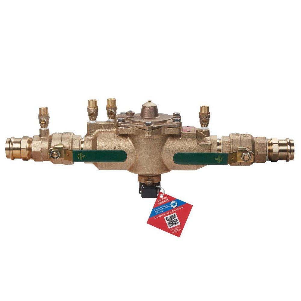 Watts LF009 Series 1-1/4 in. Cast Copper Silicon Alloy Press Backflow Preventer