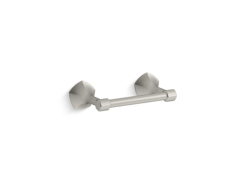 KOHLER Occasion® Wall Mount Toilet Tissue Holder in Vibrant® Brushed Nickel