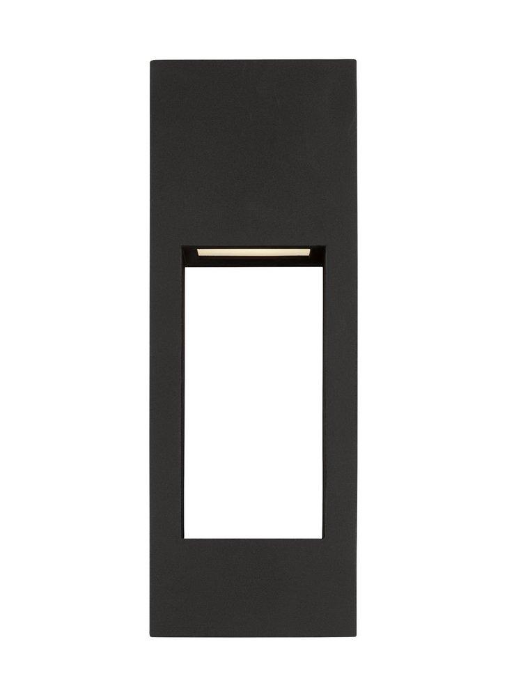 Visual Comfort & Co. Studio Testa 9W 2-Light 16 in. Outdoor Wall Sconce in Black