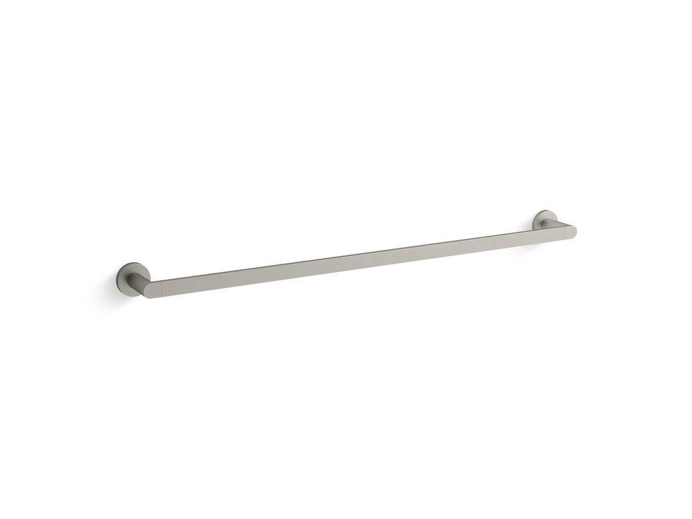 KOHLER Composed® 30 in. Towel Bar in Vibrant® Brushed Nickel