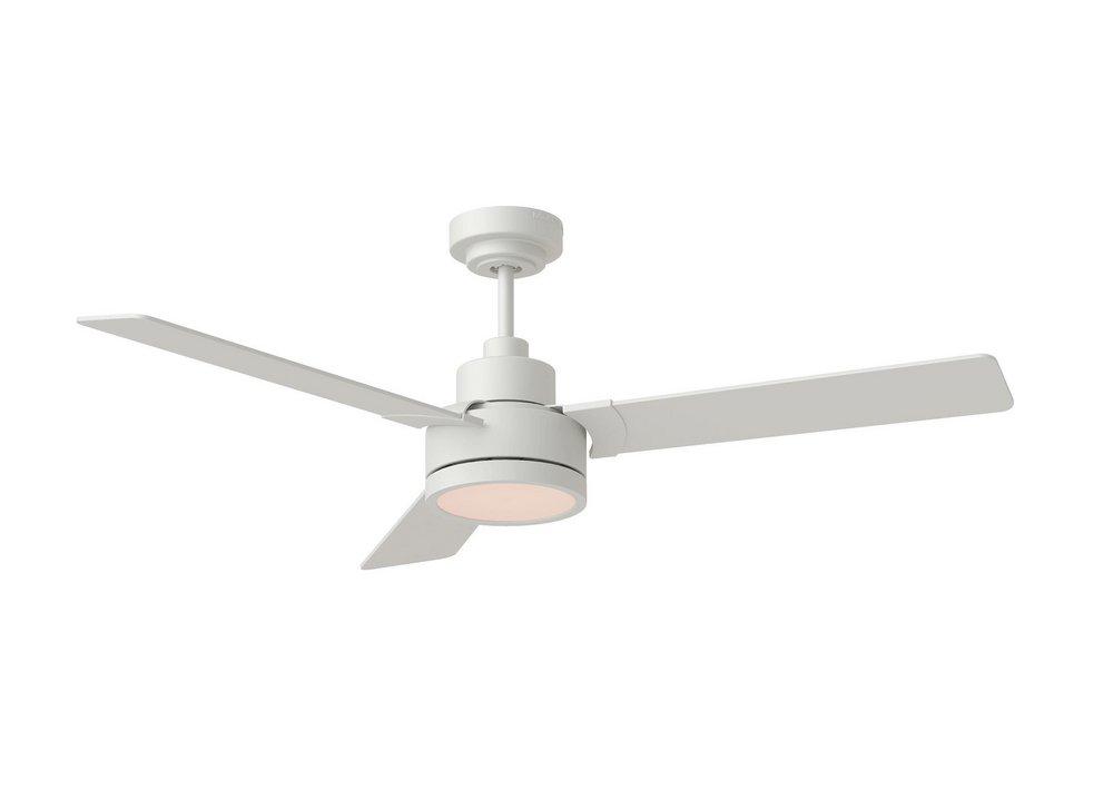 Visual Comfort & Co. Generation Lighting Jovie 52 LED 52 in. 3-Blade Indoor Ceiling Fan in Matte White