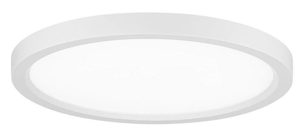 Minka Lavery Vantage® 15 in. Round LED Flush Mount Ceiling Fixture in White