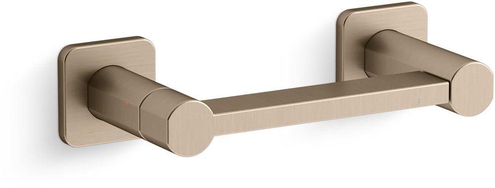 KOHLER Parallel® Wall Mount Toilet Tissue Holder in Vibrant® Brushed Bronze